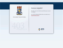 Tablet Screenshot of erro.ufpb.br