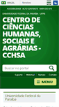 Mobile Screenshot of cchsa.ufpb.br