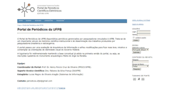 Desktop Screenshot of periodicos.ufpb.br