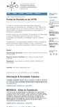 Mobile Screenshot of periodicos.ufpb.br