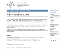 Tablet Screenshot of periodicos.ufpb.br