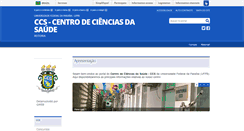 Desktop Screenshot of ccs.ufpb.br