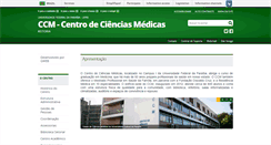 Desktop Screenshot of ccm.ufpb.br
