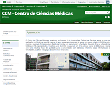 Tablet Screenshot of ccm.ufpb.br